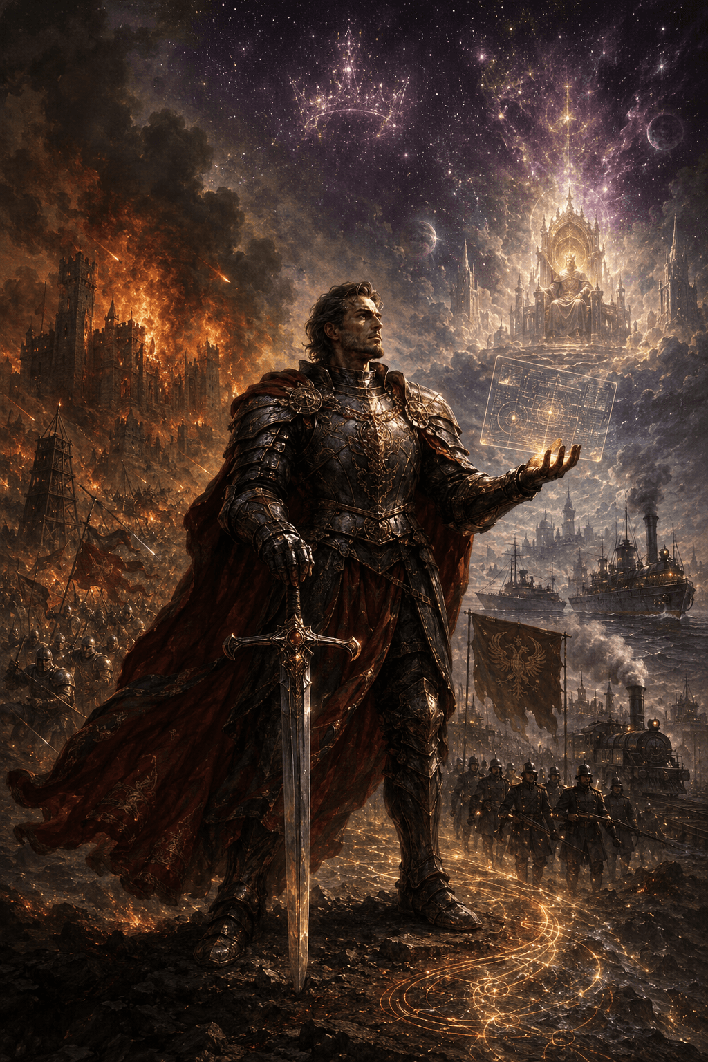 Knight: My Rise Begins with a Basic Status Screen cover